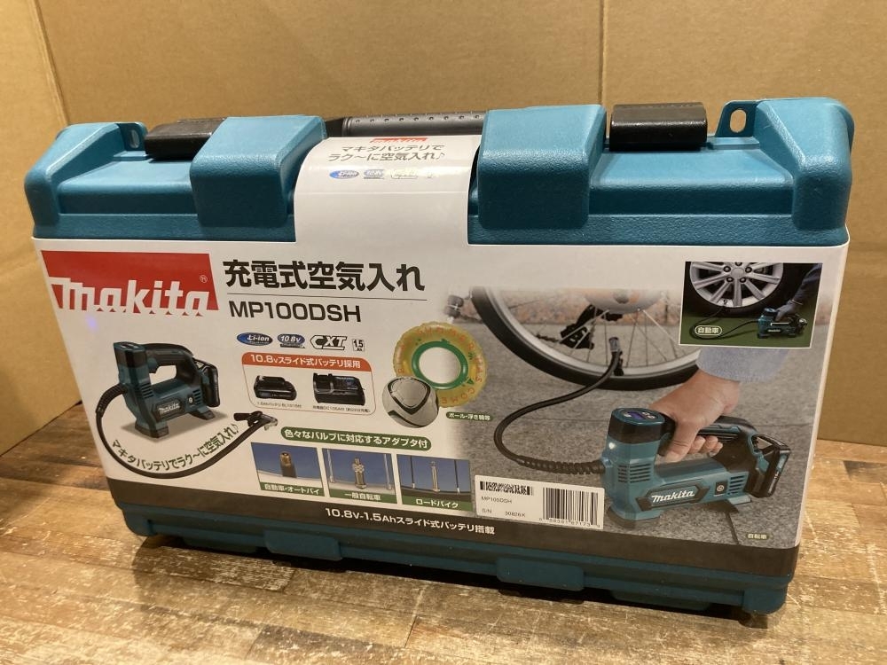 ファッション人気ブランドランキング 020♪未使用品♪マキタ 10.8V 充電式空気入れ MP100DSH 長期保管品 携帯型