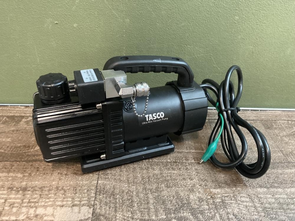 020♪ジャンク品・即決価格♪TASCO 真空ポンプ TA150SW 通電のみ確認 本体のみ