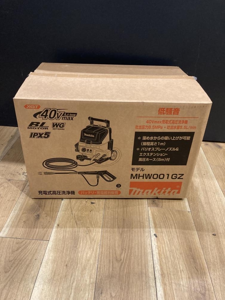 018★未使用品★マキタ makita 充電式高圧洗浄機 MHW001GZ ※開封済み未使用