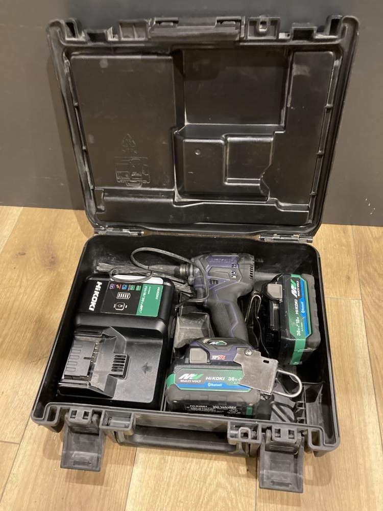 018★おすすめ商品★ハイコーキ コードレスインパクトドライバ WH36DC 2XPDSZ バッテリ2個+充電器付き