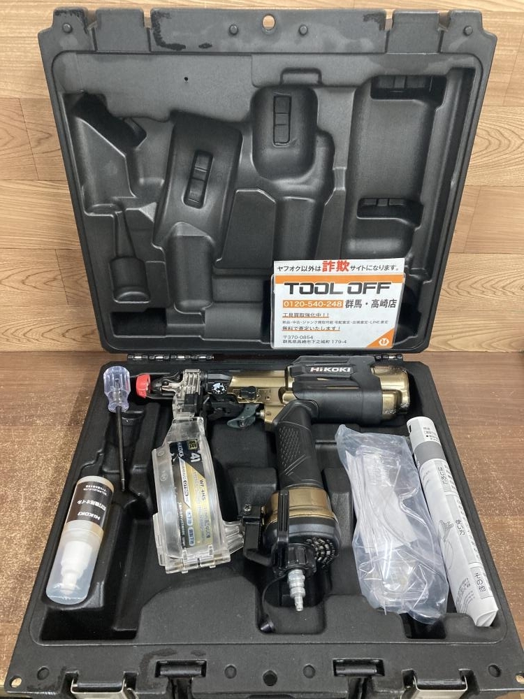 002○おすすめ商品○ハイコーキ HiKOKI 高圧ねじ打機 WF4HS　41ｍｍ　高圧　高崎店