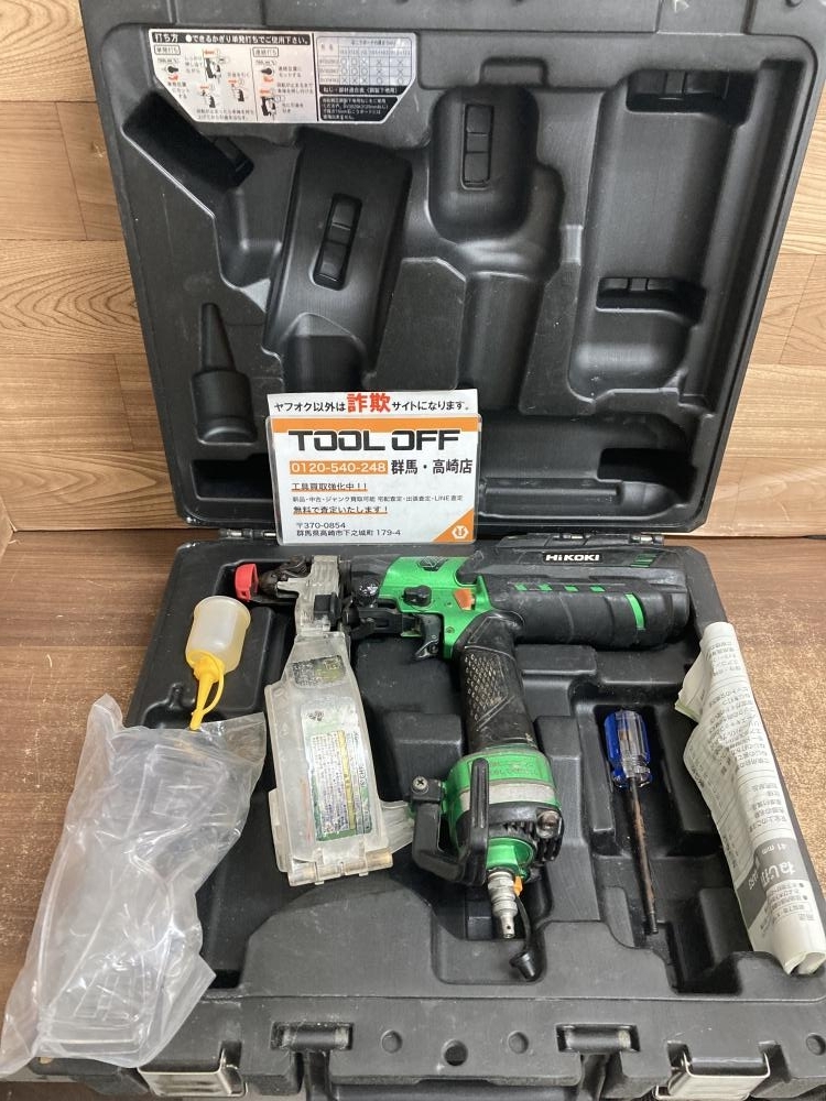 002○おすすめ商品○ハイコーキ HiKOKI 高圧ねじ打ち機 WF4H35　41ｍｍ　高崎店