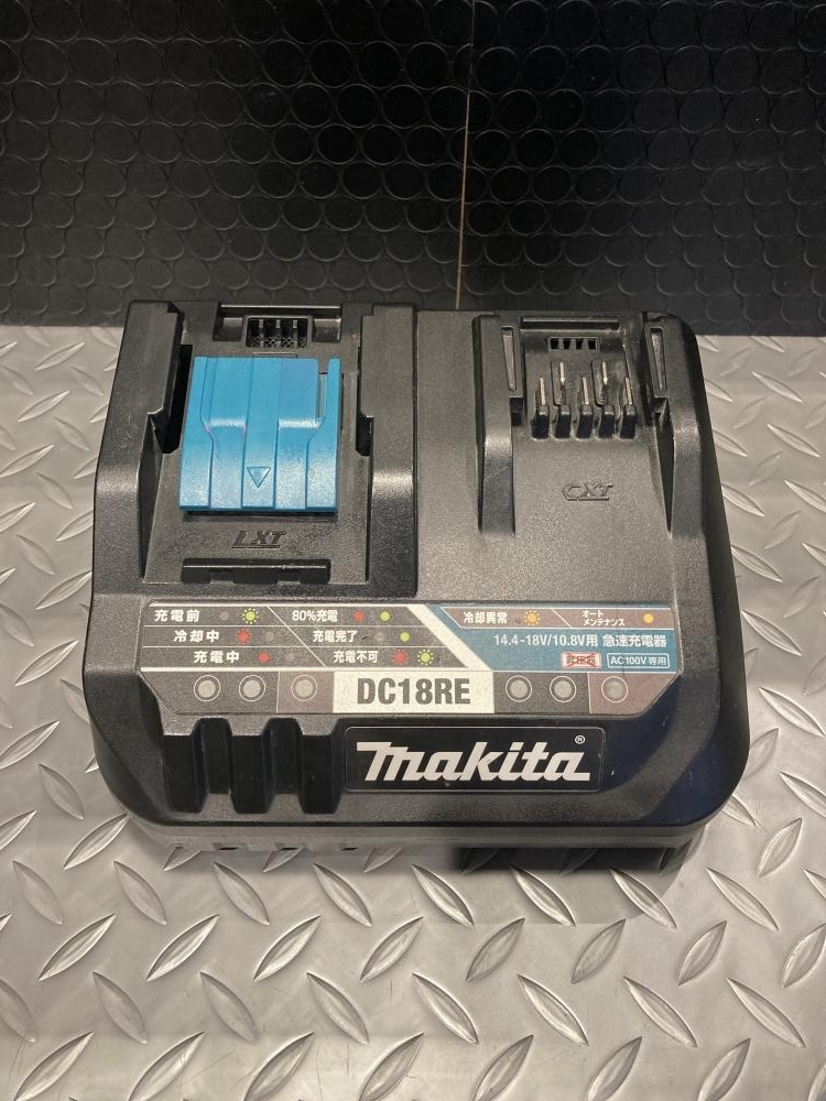 019■おすすめ商品■マキタ 2口急速充電器(14.4-18V・10.8V) DC18RE 充電可能・若干異音あり