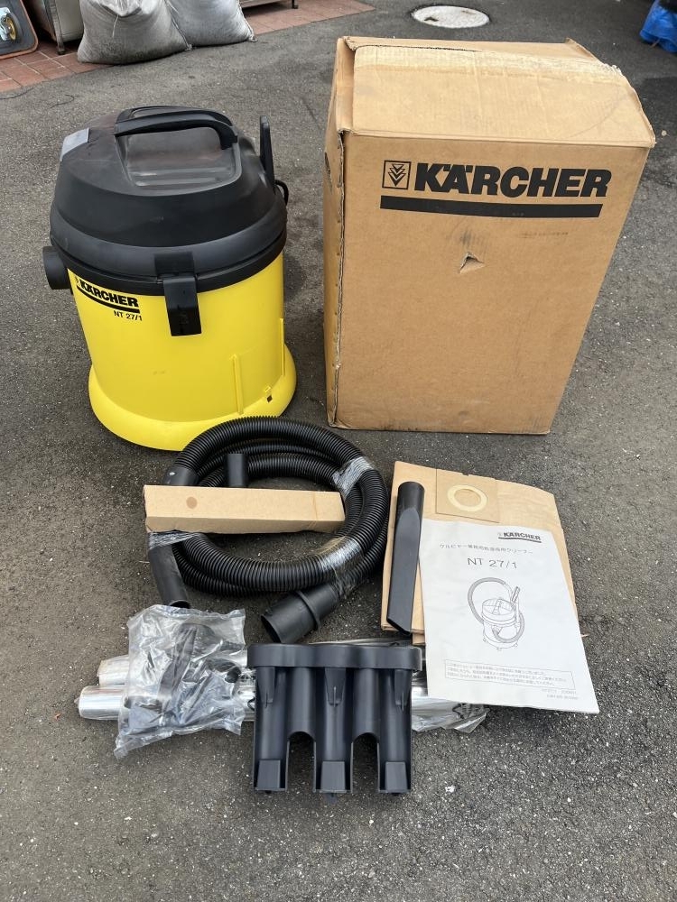 009▼おすすめ商品▼ケルヒャー　KARCHER 乾湿両用集じん機 NT27/1 スポンジフィルター欠品