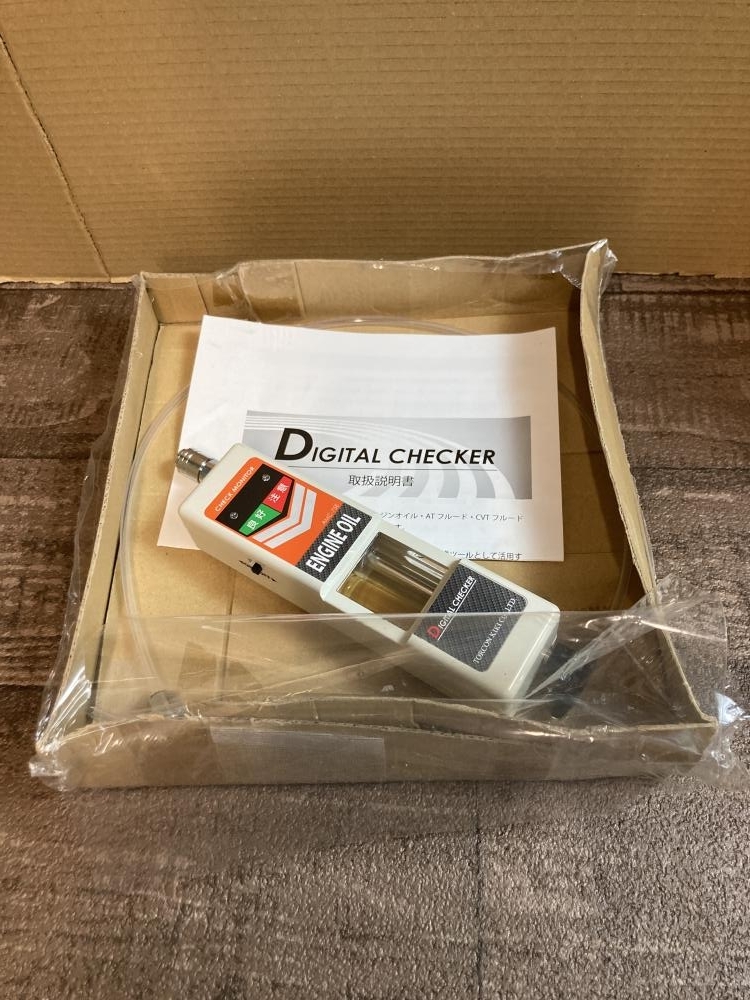 020♪ジャンク品♪トルコン機器 デジタルチェッカー AMC-75E　*通電確認のみ　現状品 ②