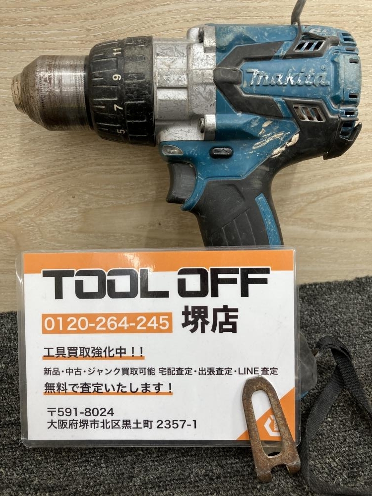 011* утиль *makita Makita заряжающийся шуруповерт DF481DZ * неподвижный товар 18V корпус только 