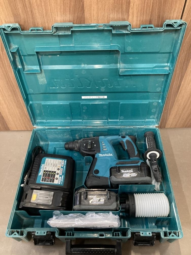 007◇おすすめ商品◇マキタ 36V充電式ハンマドリル HR262DRDX バッテリ2個+充電器