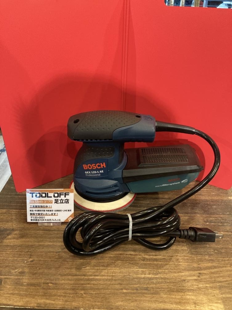 023◆おすすめ商品◆ボッシュ 吸じんランダムアクションサンダー GEX125-1AE