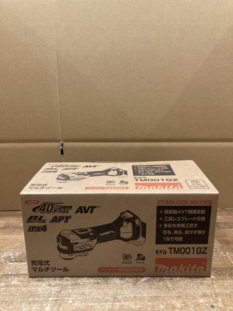 020♪未使用品・即決価格♪マキタ 充電式マルチツール　40Vmax TM001GZ　本体のみ