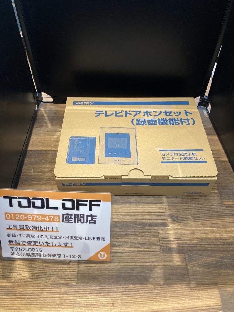 024▼未使用品▼アイホン テレビドアホンセット JS-12E ※録画機能付き