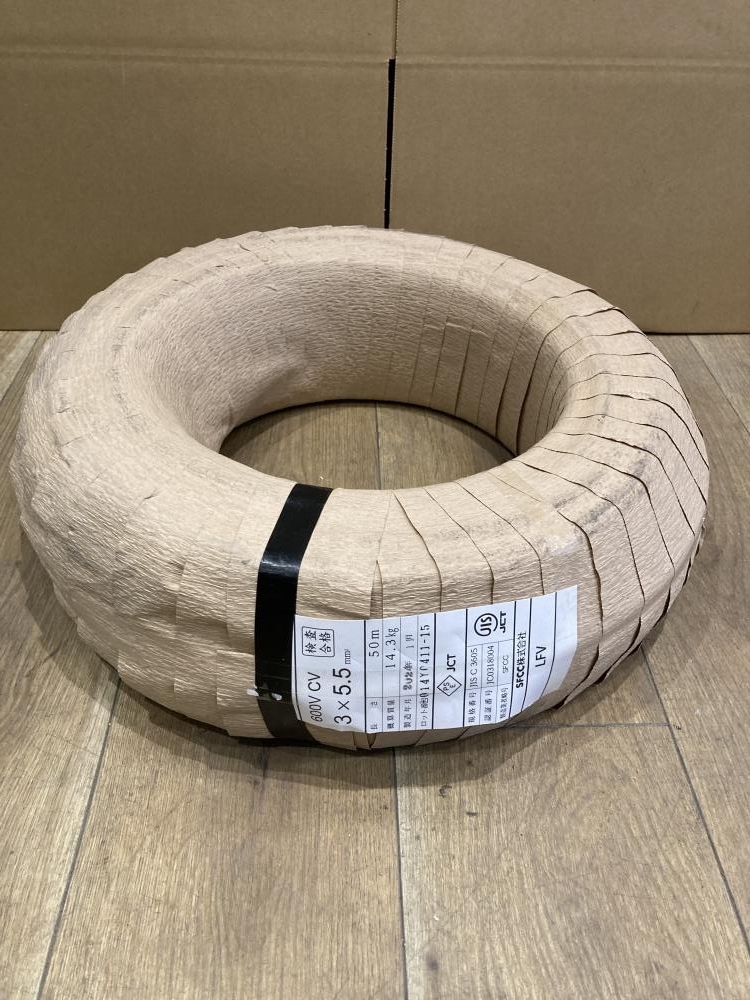 060407k4 未使用品 フジクラダイヤケーブル CV 8SQ×4C 600V 100m 060407k4 未使用品 フジクラダイヤケーブル CV 8SQ×4C 600V 100m