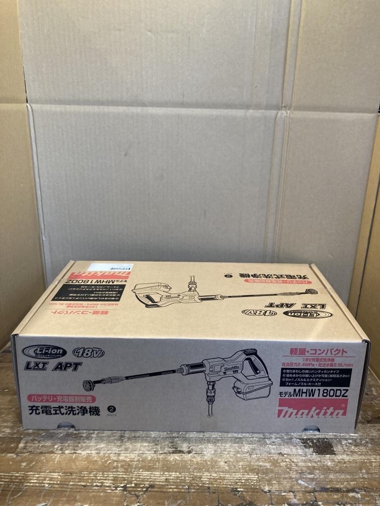 020♪未使用品・即決価格♪マキタ 充電式洗浄機 MHW180DZ 本体 020♪未使用品・即決価格♪マキタ 充電式洗浄機 MHW180DZ 本体