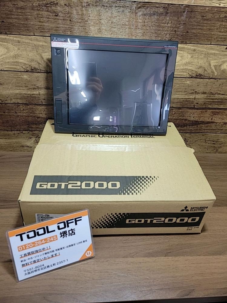 011◎未使用品・即決◎三菱電機 グラフィックオペレーションターミナル GT2712-STBA ※未使用開封品 留め具欠品 12.1インチ 2019年製