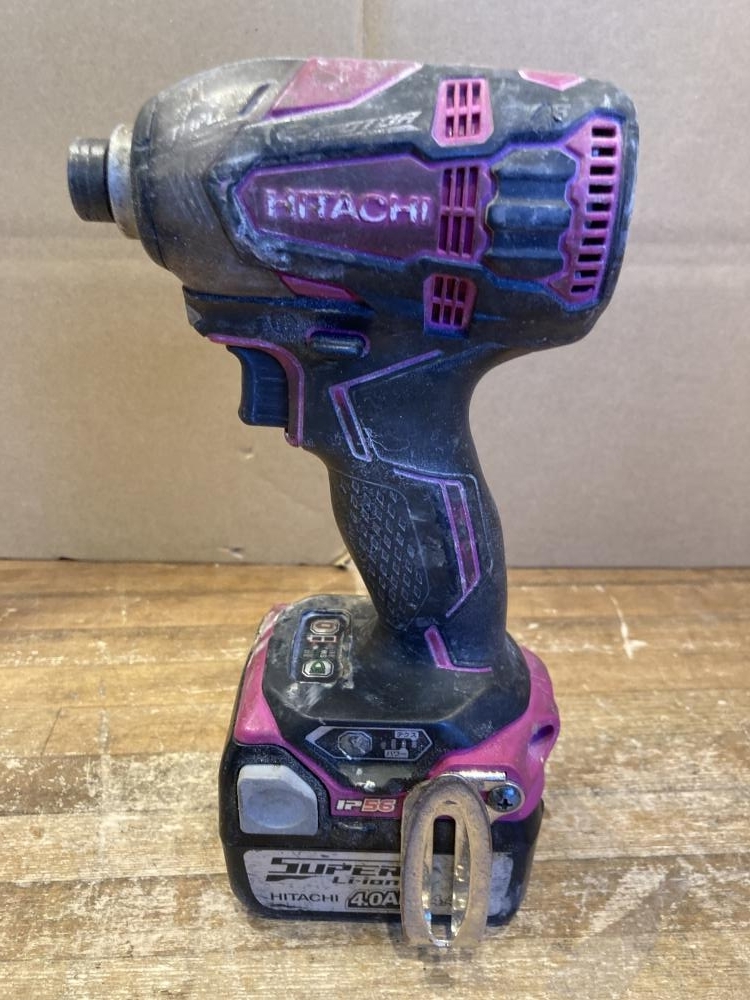 020♪おすすめ商品・即決価格♪日立工機 コードレスインパクトドライバ WH18DDL2 本体+バッテリ(14.4V)