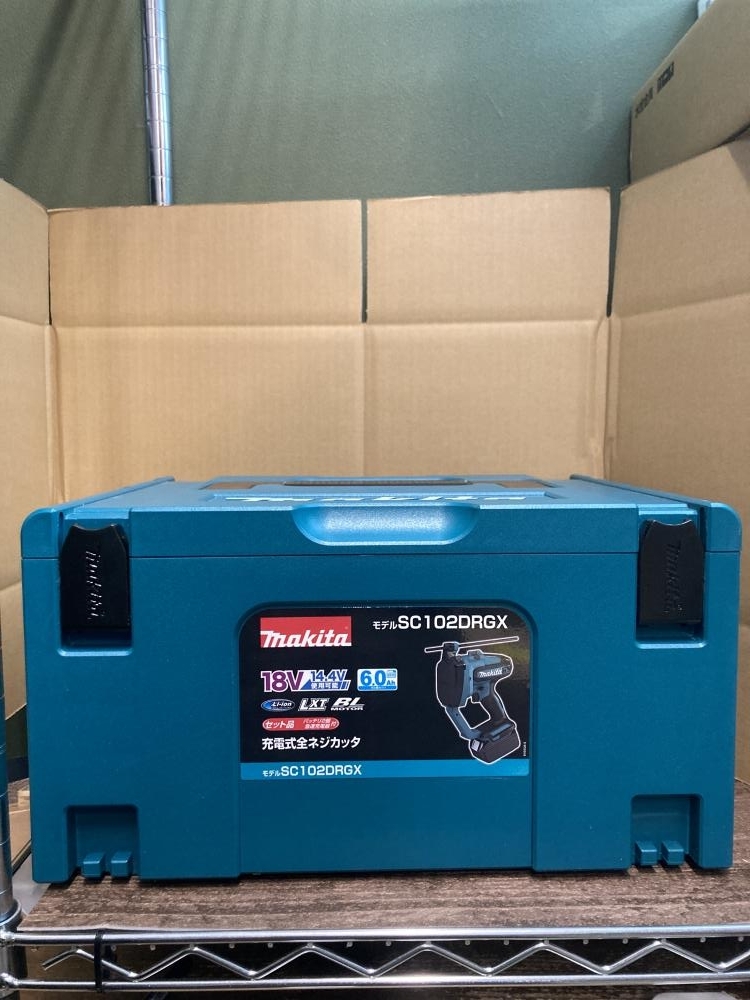 020♪未使用品・即決価格♪マキタ 充電式全ネジカッタ SC102DRGX 長期保管品