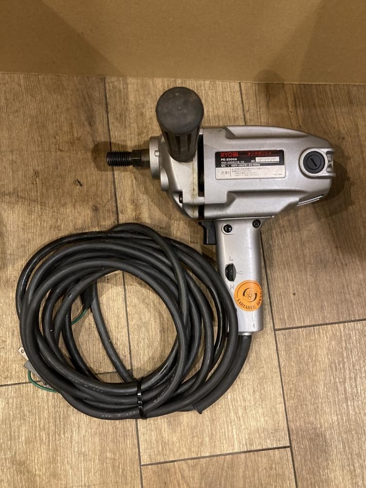 020♪おすすめ商品・即決価格♪RYOBI　リョービ ポリッシャー PE-2000A　現状品