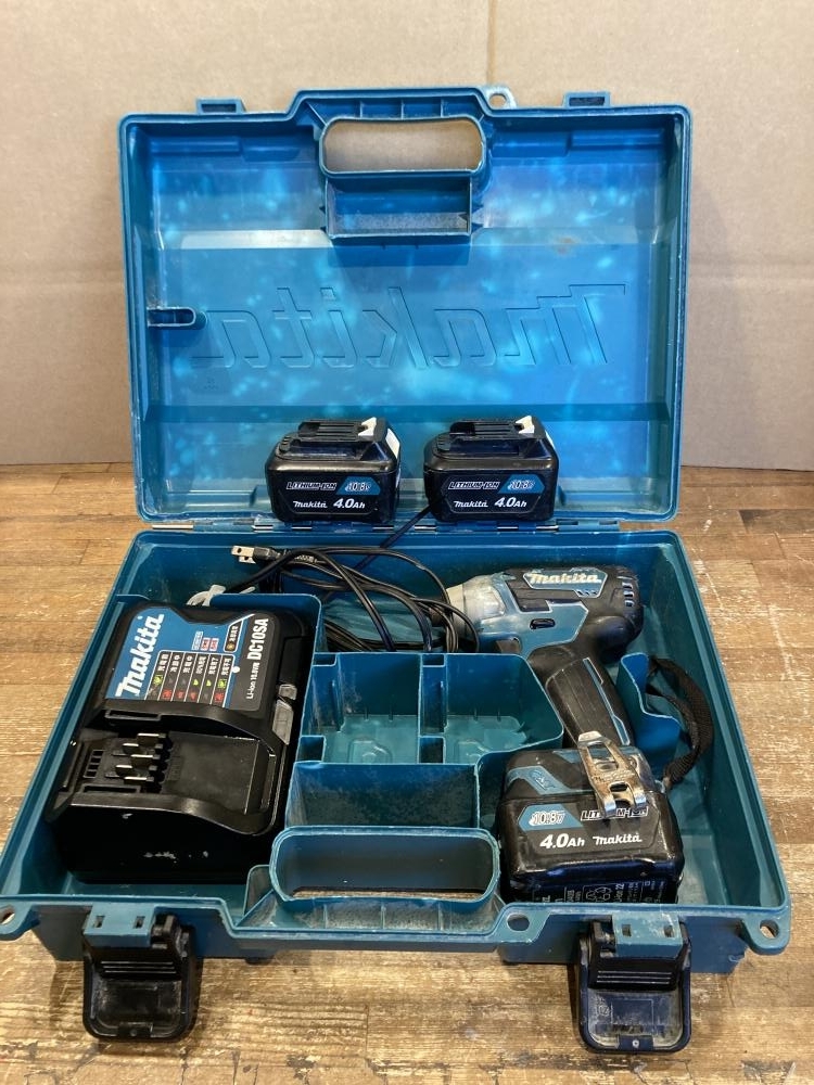 020♪おすすめ商品♪マキタ 10.8V　充電式インパクトドライバ TD111DSMX　*バッテリ3個　軸ブレ　現状品