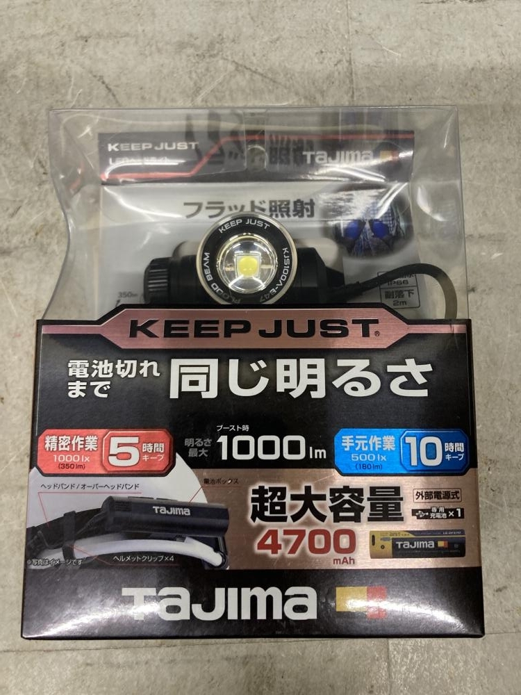 019■未使用品■Tajima LEDヘッドライト KJS100A-B47