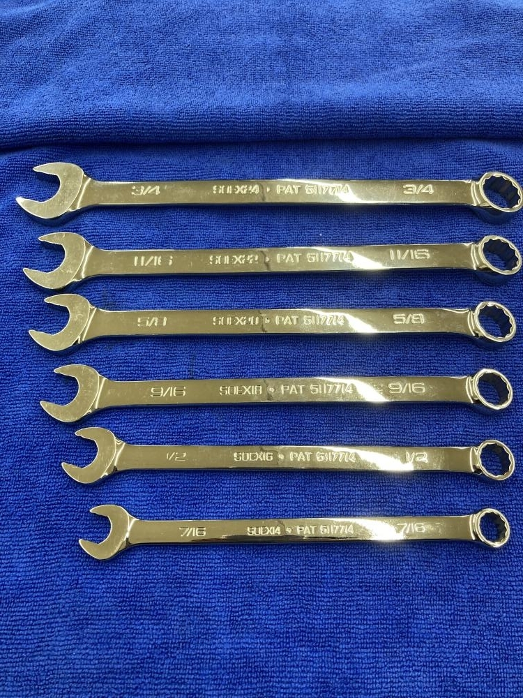 022●おすすめ商品●Snap-on　スナップオン コンビネーションレンチ　6点セット SOEX24.22.20.18.16.14
