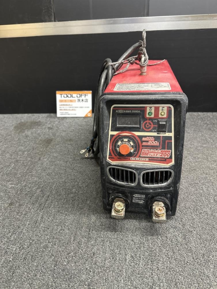 015●ジャンク品●日動工業 デジタルインバーター直流溶接機・単相200V BM2-200DA ※動作未確認の為ジャンク品扱い