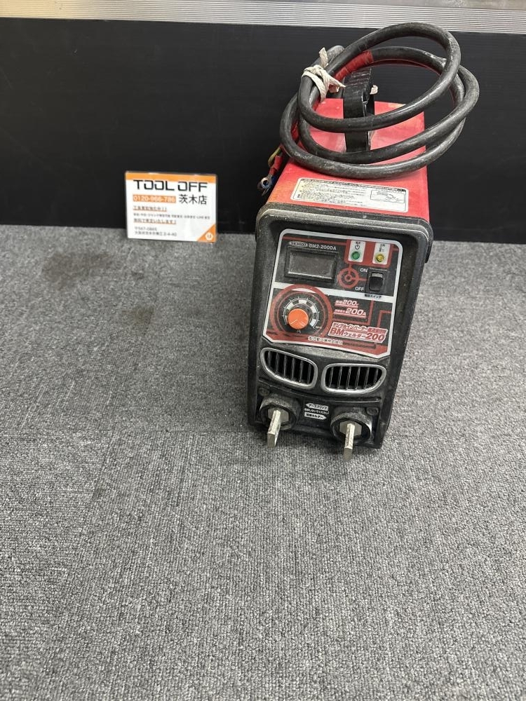015●ジャンク品●日動工業 デジタルインバーター直流溶接機単相200V ・ BM2-200DA ※動作未確認の為ジャンク品扱い