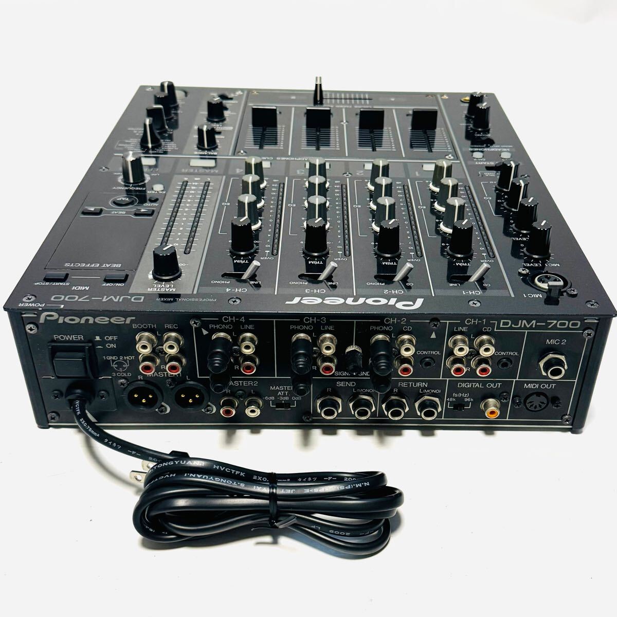 元箱付き 付属品完備 Pioneer パイオニア DJミキサー ブラック 元箱付き 付属品完備 Pioneer パイオニア DJミキサー ブラック