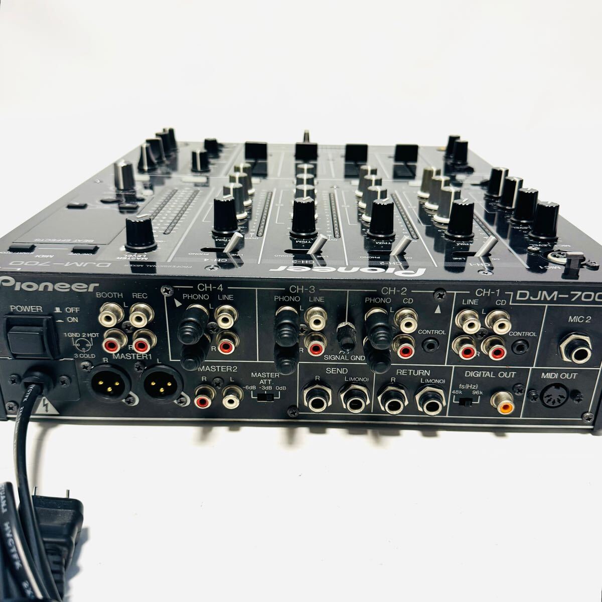 元箱付き 付属品完備 Pioneer パイオニア DJミキサー ブラック 元箱付き 付属品完備 Pioneer パイオニア DJミキサー ブラック