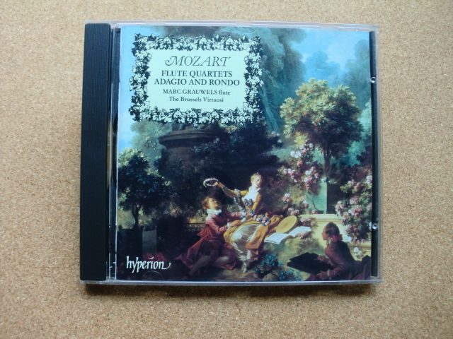 ＊【CD】【V.A】Marc Grauwels（フルート）／モーツァルト THE FULUTE QUARTETS 他（CDA66392）（輸入盤）