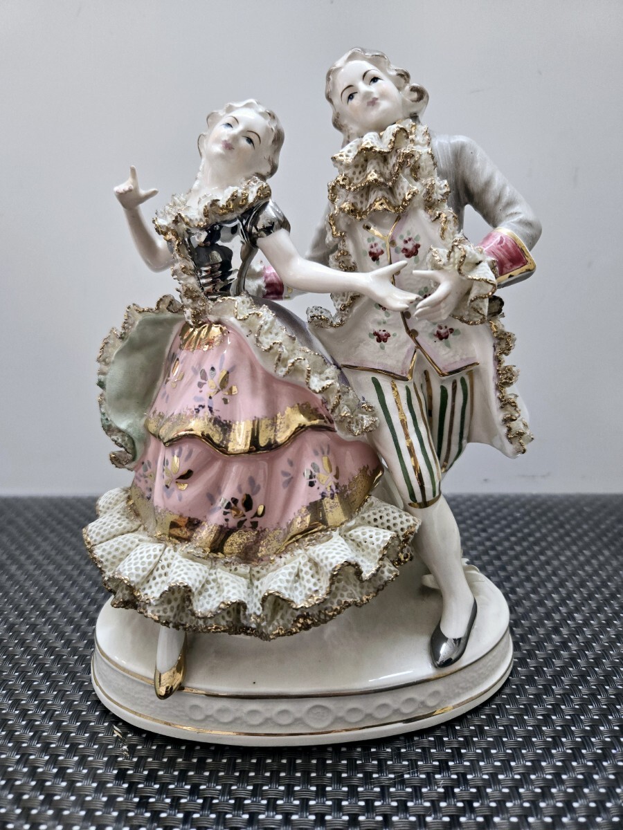 T☆1円スタート☆MEISSEN マイセン 踊る貴族 フィギュリン 置物 T☆1円スタート☆MEISSEN マイセン 踊る貴族 フィギュリン 置物