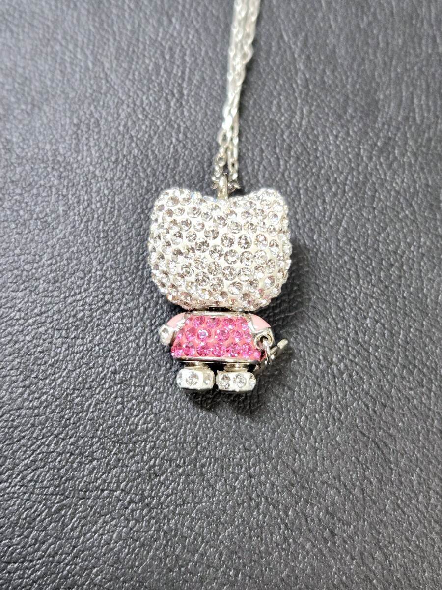 k【美品 1円スタート】SWAROVSKI スワロフスキー ハローキティ k【美品 1円スタート】SWAROVSKI スワロフスキー ハローキティ