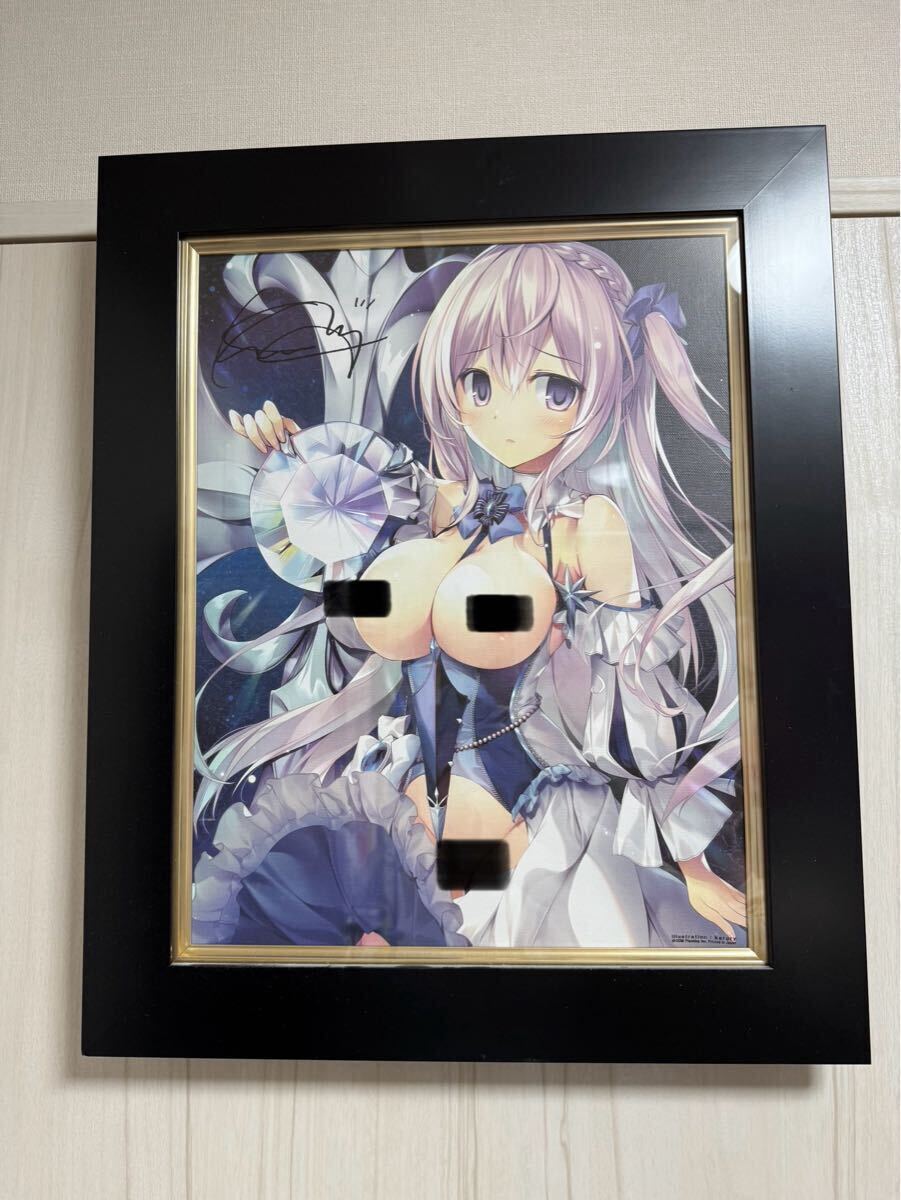 【差分】karory F6額装キャンバスアート「Seraphim」セラフィム　ピカットアニメ Pikatto Anime karomix