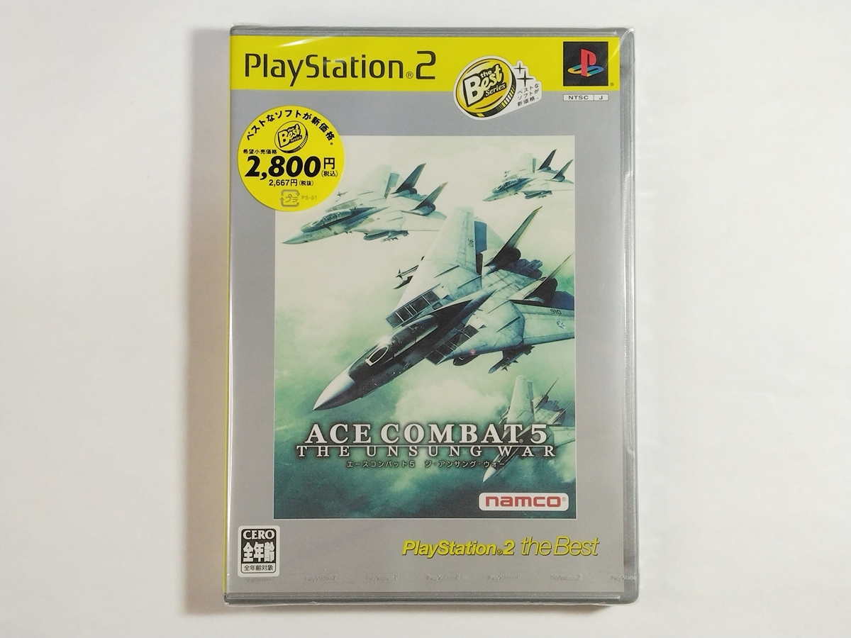 PS2◆エースコンバット5 ジ・アンサング・ウォー [PlayStation2 the Best]◆新品未開封