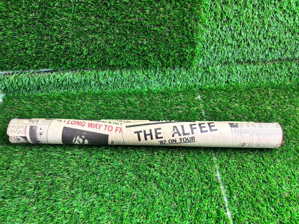 THE ALFEE　'87　ON TOUR　LONG WAY TO FREEDOM　ポスター　アルフィー