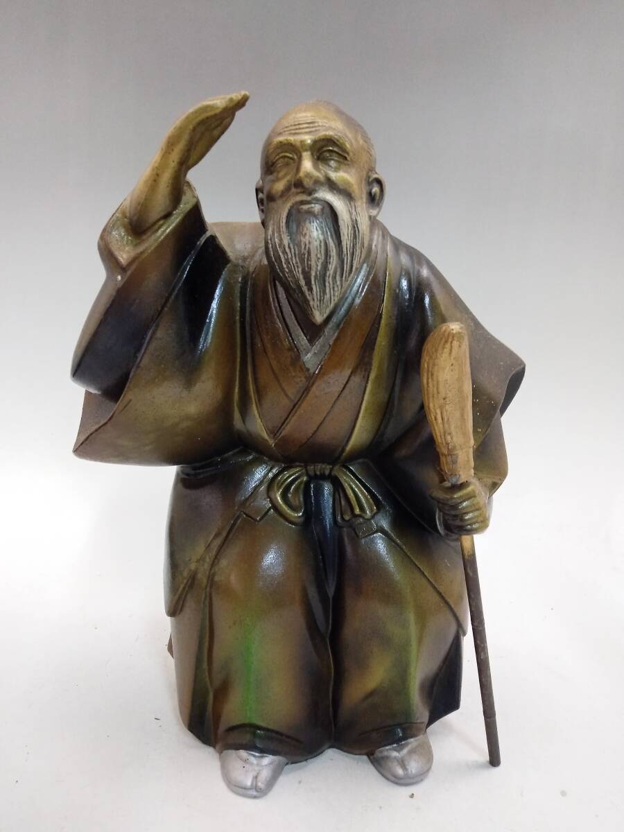0122-0002 中古☆瑞穂 造 高砂人形 金彩色絵 翁 嫗 おきな おう 0122-0002 中古☆瑞穂 造 高砂人形 金彩色絵 翁 嫗 おきな おう