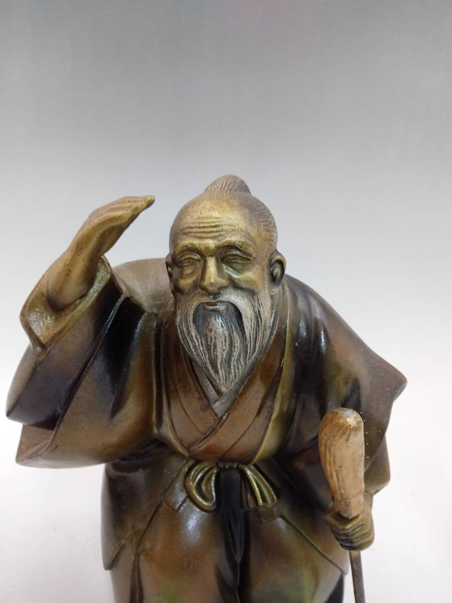 0122-0002 中古☆瑞穂 造 高砂人形 金彩色絵 翁 嫗 おきな おう 0122-0002 中古☆瑞穂 造 高砂人形 金彩色絵 翁 嫗 おきな おう