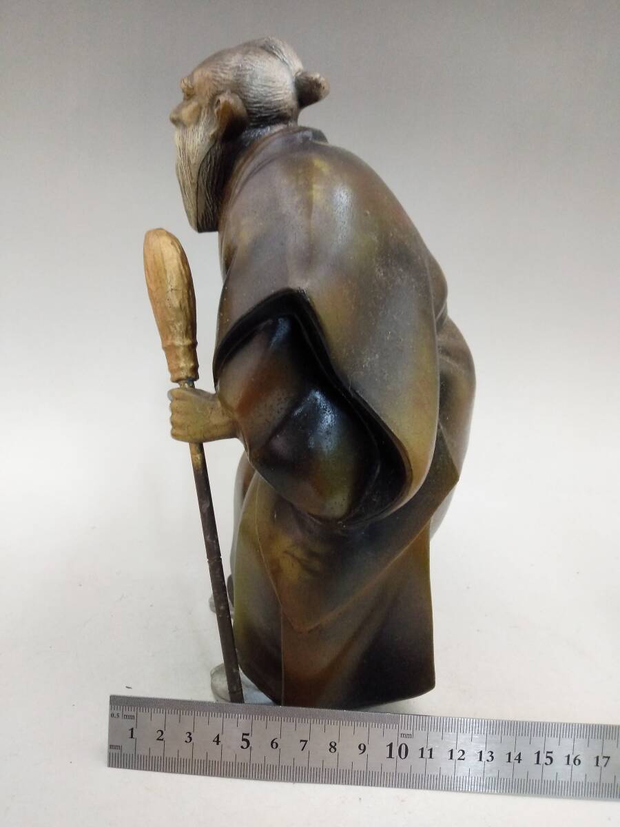 0122-0002 中古☆瑞穂 造 高砂人形 金彩色絵 翁 嫗 おきな おう 0122-0002 中古☆瑞穂 造 高砂人形 金彩色絵 翁 嫗 おきな おう