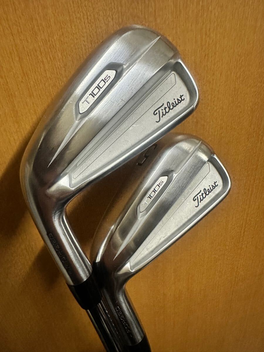 左 T100S 2021 4,5番アイアン DG TOUR ISSUE EX S200 管理番号00022 タイトリスト レフティ 4i 5i #4 #5 2本セット