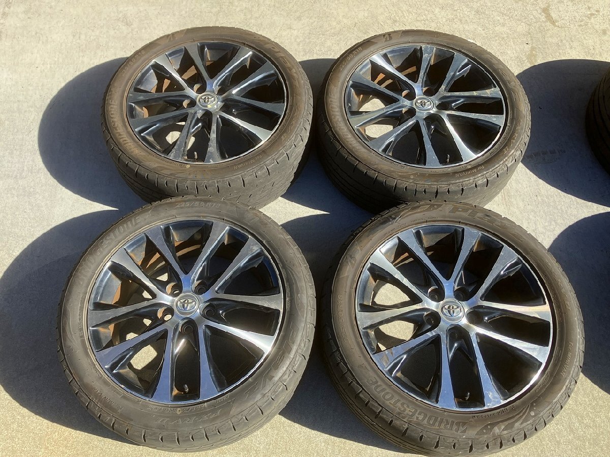 中古 18インチ アルミ トヨタ エスティマ 純正 4本セット, ノア 