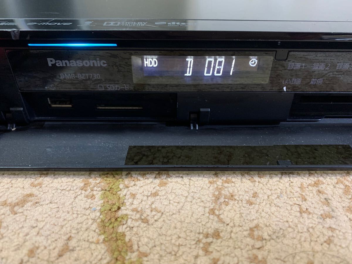 値下【ジャンク】 パナソニック Panasonic DMR-BZT730 故障品 パナソニック Panasonic DMR-BZT730 故障品