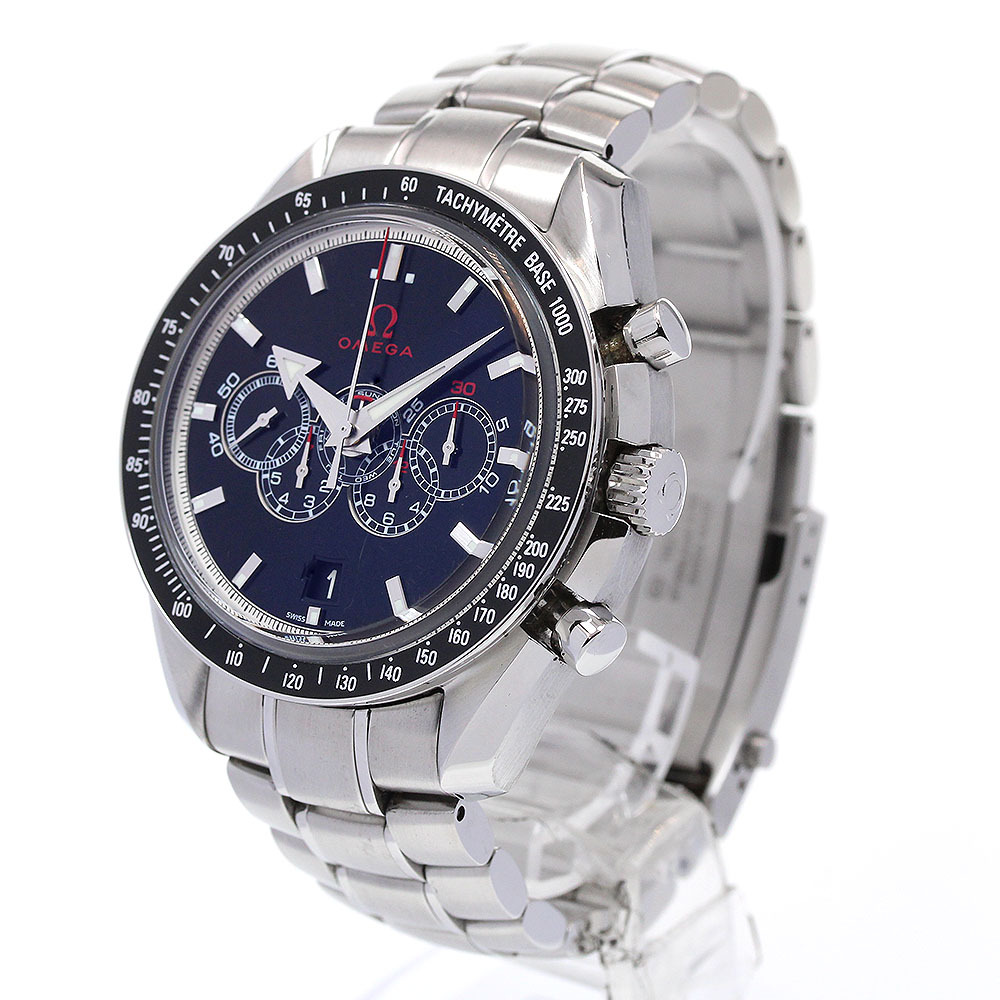  Omega OMEGA 321.30.44.52.01.001 Speedmaster Broad Arrow Olympic коллекция самозаводящиеся часы мужской с гарантией ._862592