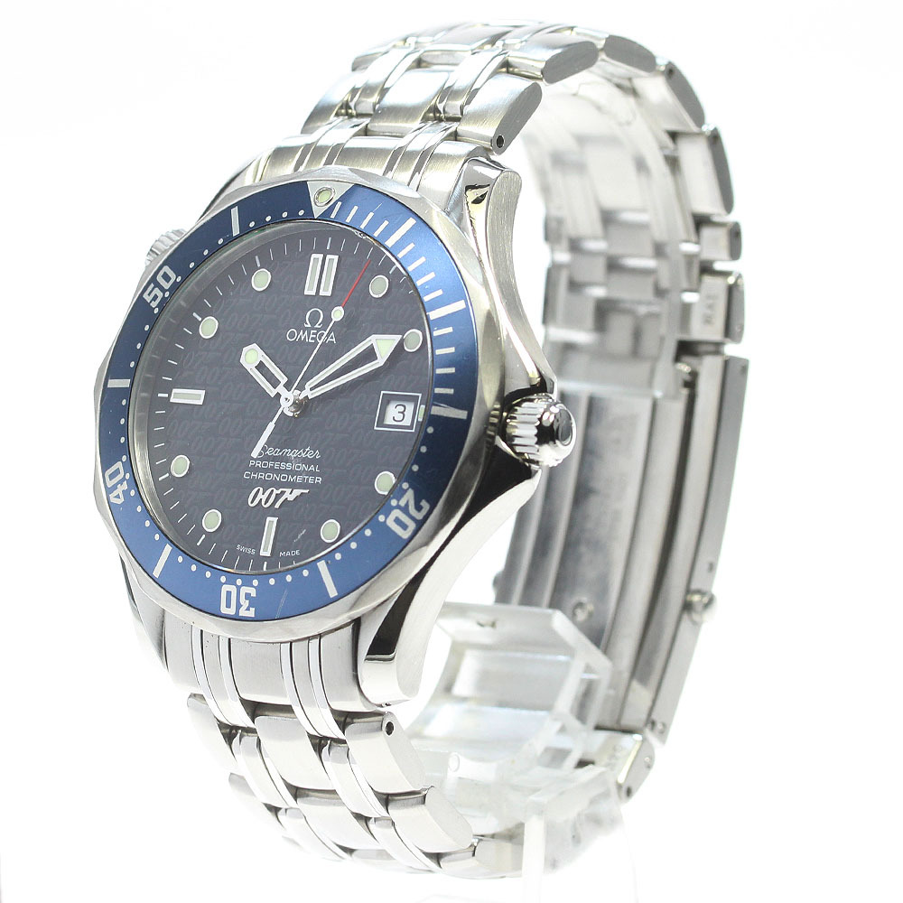 訳あり オメガ OMEGA 2537.80 シーマスター300 007 ジェームスボンド デイト 自動巻き メンズ _844352_画像2