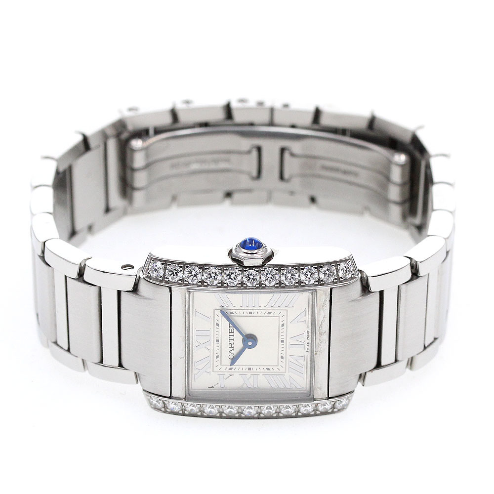 Cartier CARTIER W4TA0020 Tank Francaise SM боковой бриллиантовая оправа кварц женский с гарантией ._862642