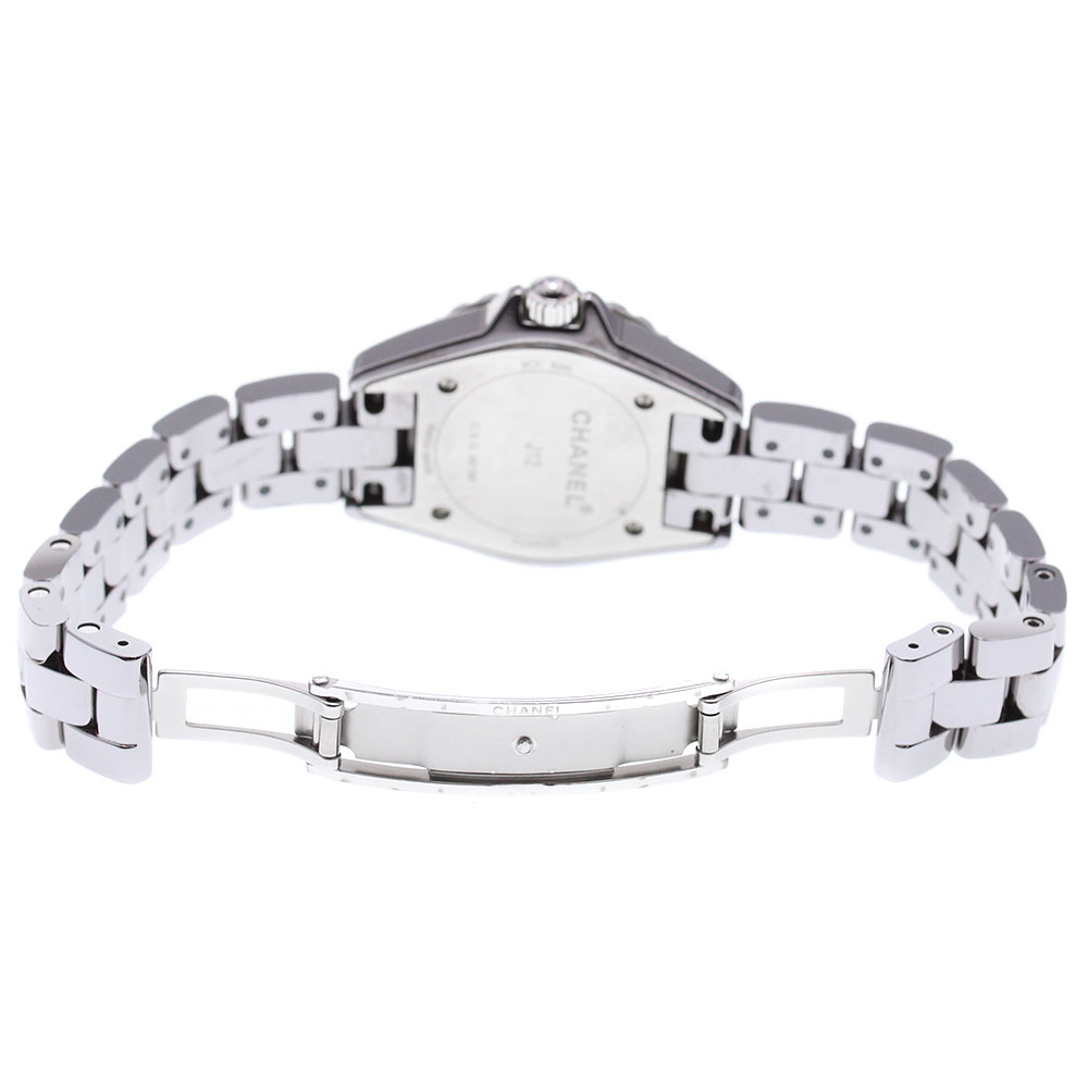 シャネル CHANEL H3401 J12 クロマティック 8Pダイヤモンド クォーツ レディース _861533