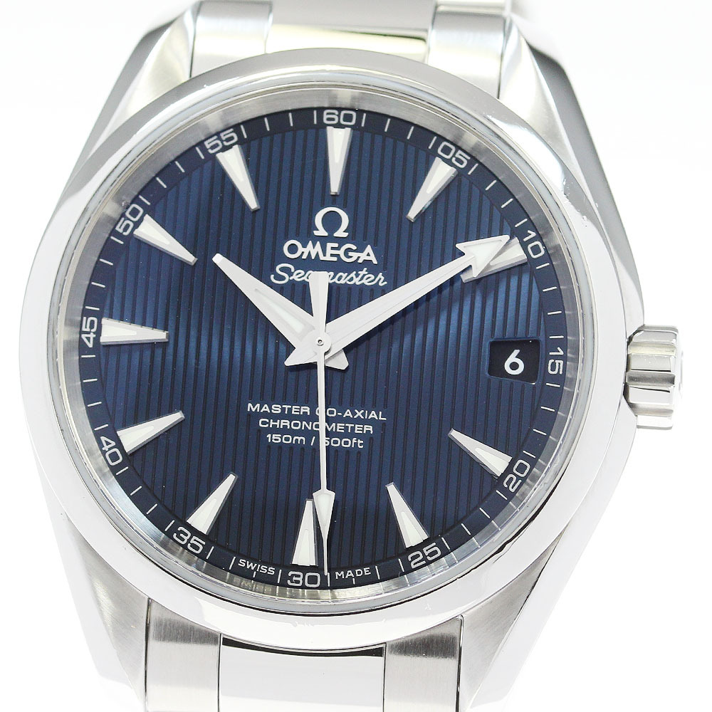 オメガ OMEGA 231.10.39.21.03.002 シーマスター アクアテラ 150Ｍ マスターコーアクシャル 自動(dòng)巻き メンズ 良品 保証書付き_863301
