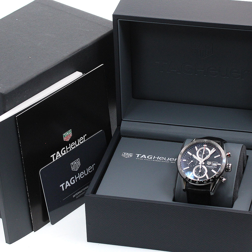  TAG Heuer TAG HEUER CBM2110.FC6454 Carrera kyali балка 16 хронограф Date самозаводящиеся часы мужской хорошая вещь коробка * с гарантией ._863954