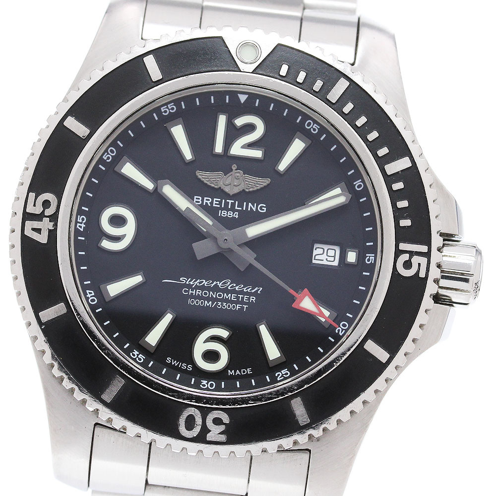ブライトリング BREITLING A17367 スーパーオーシャン 44 デイト 自動(dòng)巻き メンズ _866008