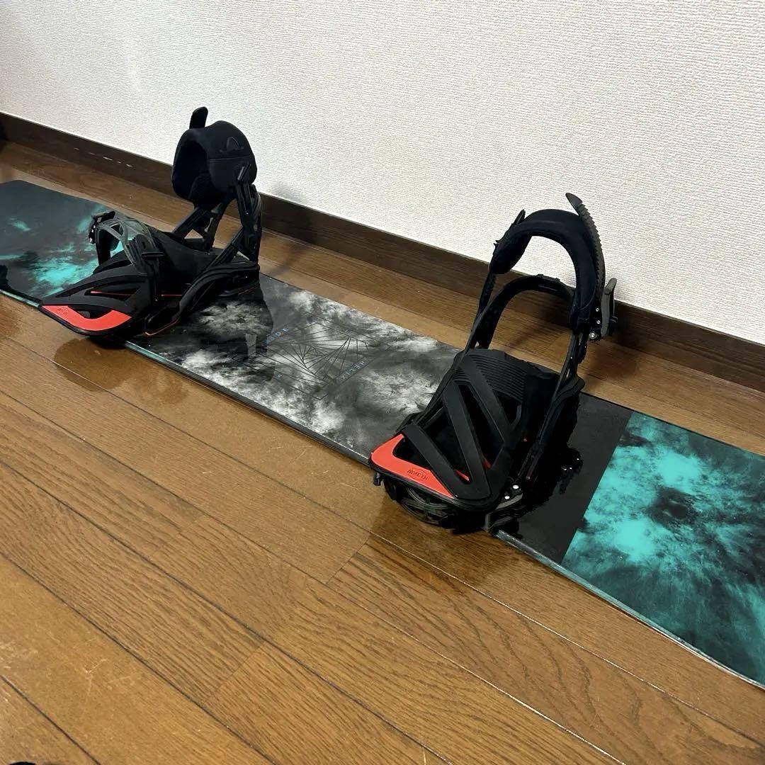 RIDE HELIX × SALOMON 151cm スノーボード ビンディング RIDE HELIX × SALOMON 151cm スノーボード ビンディング