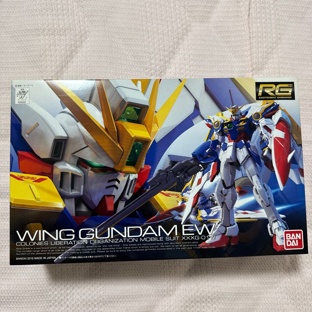 ガンプラ バンダイ RG 1/144 ウイングガンダム EW プラモデル 未組立 新機動戦記ガンダムW Endless Waltz