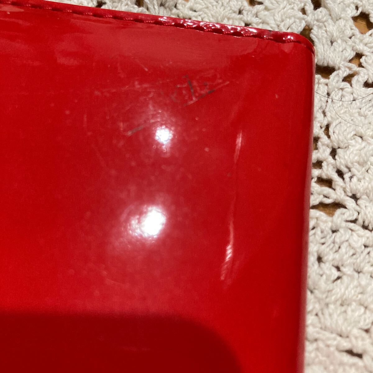 未使用 即決 送料無料♪COACH コーチ 手帳カバー マルチケース パスポート入れなどにも♪ エナメル メモ帳付き_画像9