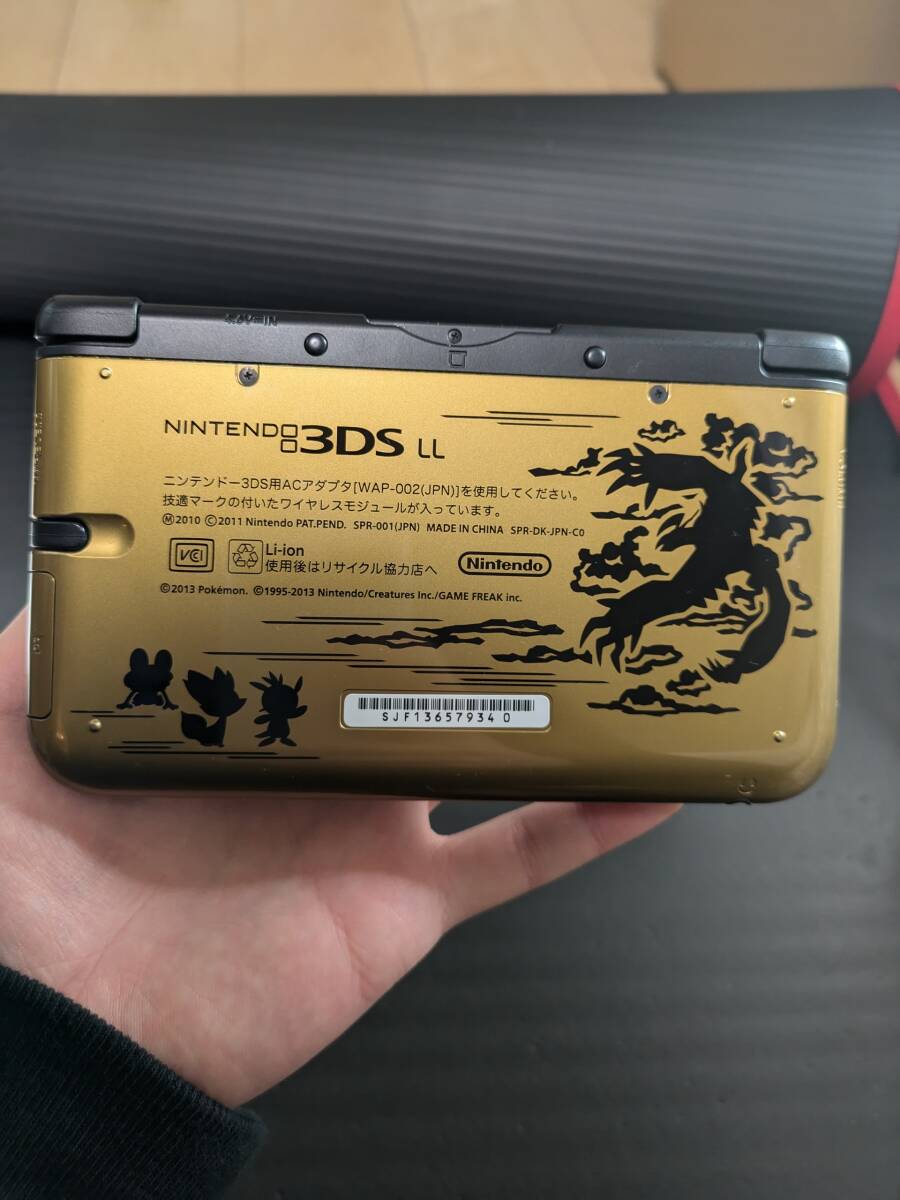 ニンテンドー3DS LL ポケモンXY Xパック プレミアムゴールド ニンテンドー3DS LL ポケモンXY Xパック プレミアムゴールド